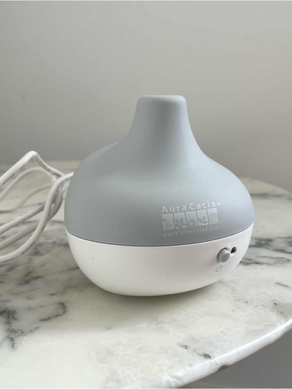 AURA CACIA Aromatherapy Portable Air USB Room Essential Oil Diffuser Travel NEW